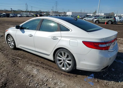 2013 Hyundai Azera из США, поврежденный, VIN KMHFH4JG2DA310328